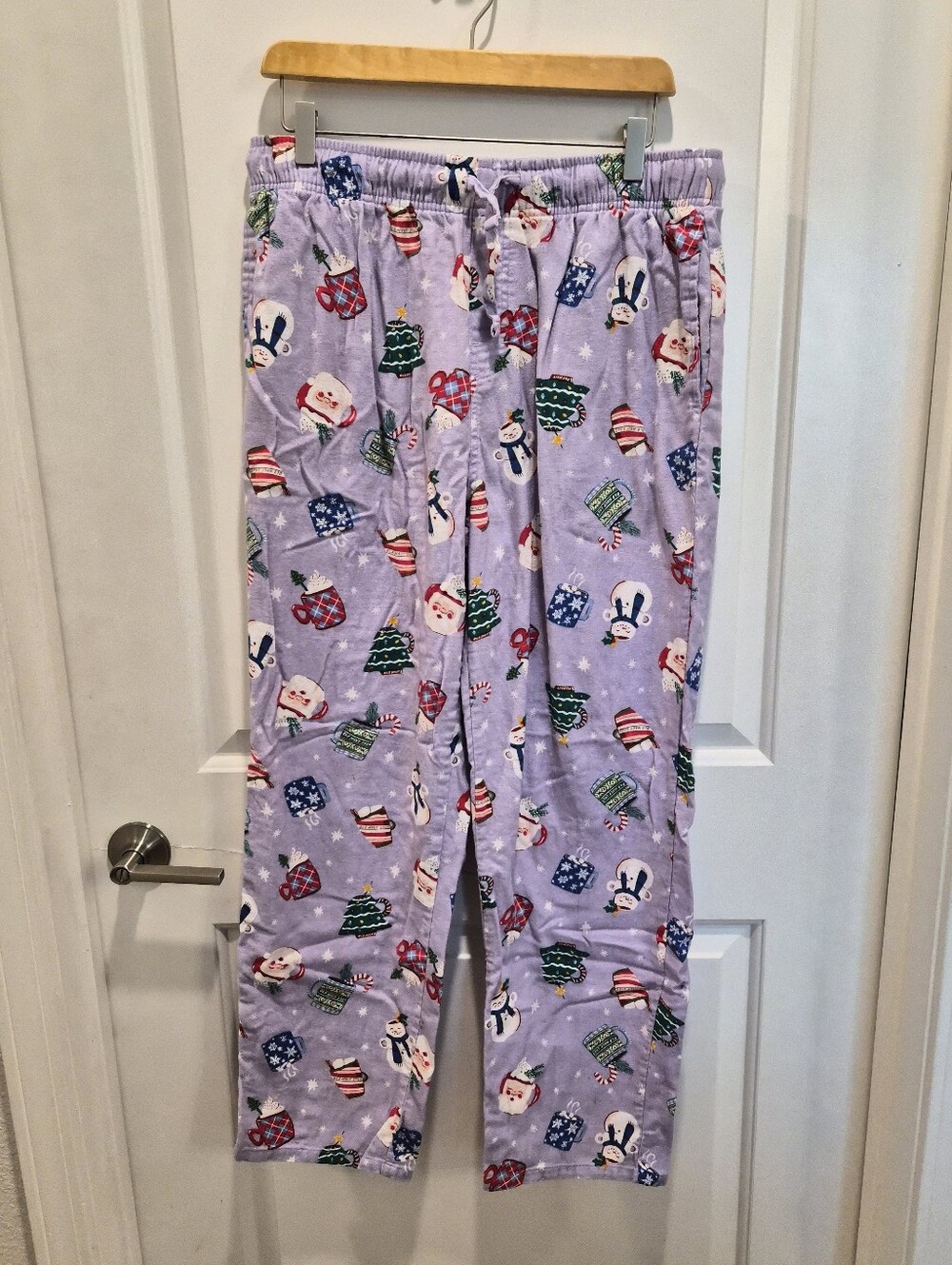 Old Navy Purple Holiday Fleece Pajama Pants